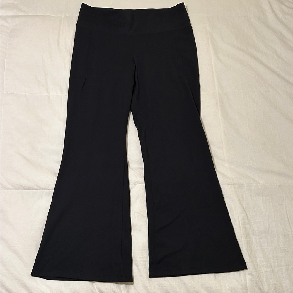 Jockey Black Flared Yoga Pants